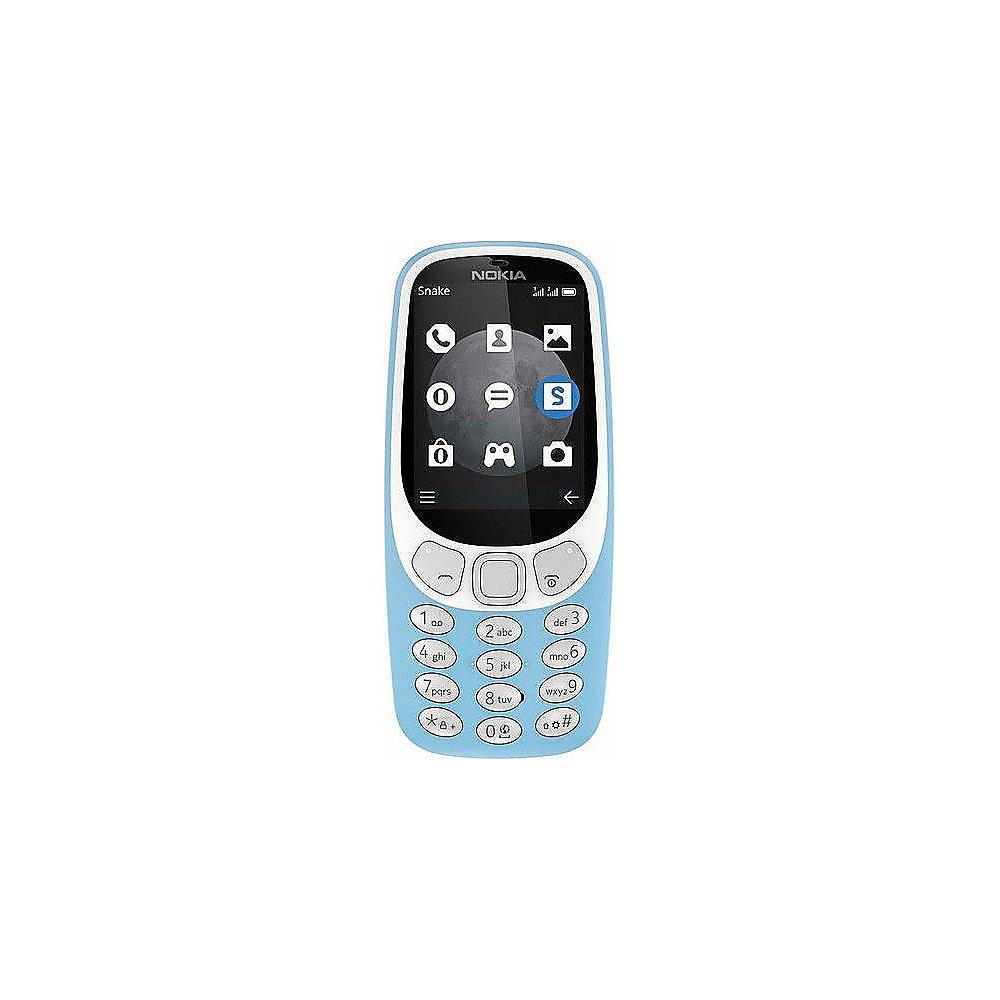 Nokia 3310 3G (2017) Dual-SIM azure, Nokia, 3310, 3G, 2017, Dual-SIM, azure
