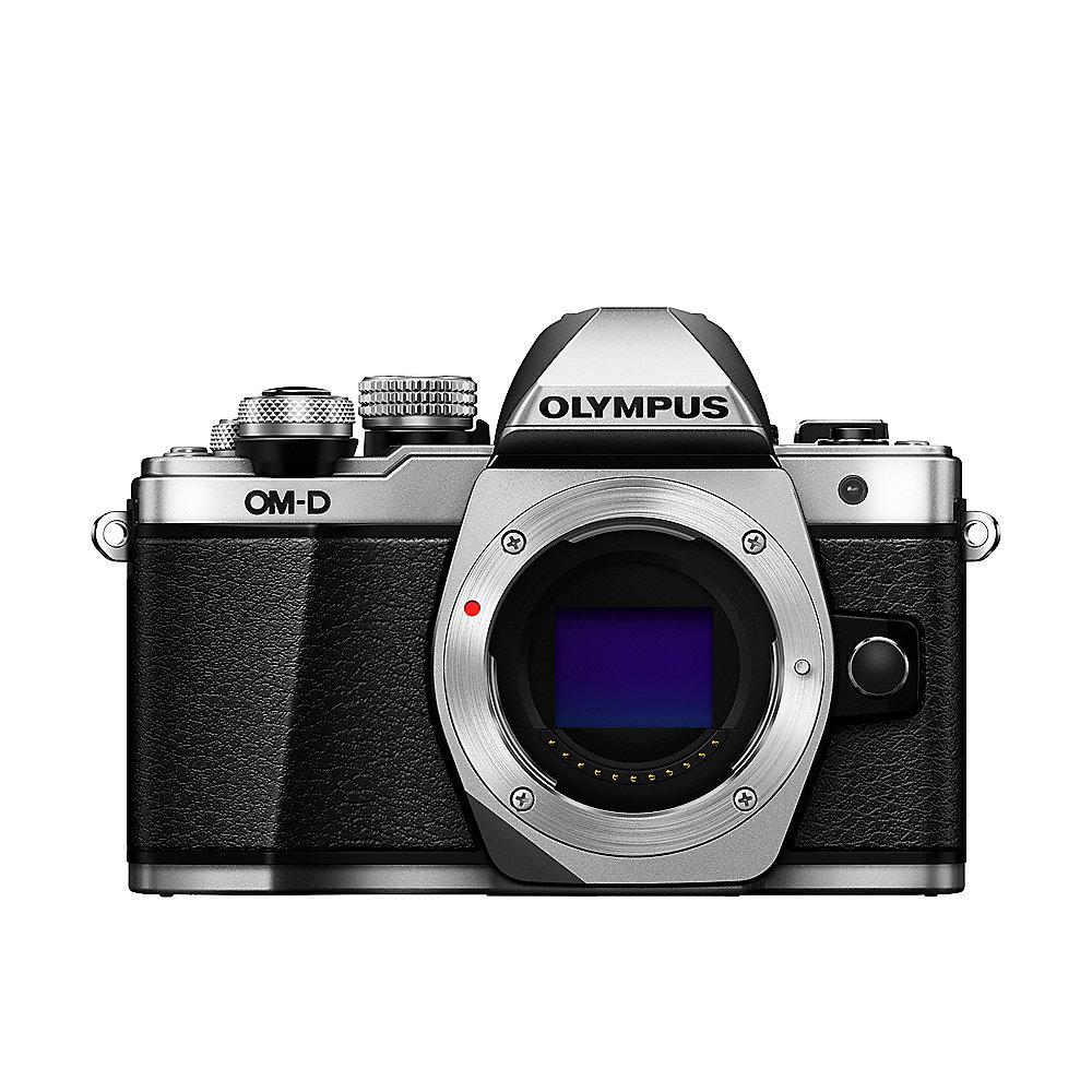 Olympus OM-D E-M10 Mark II Gehäuse Systemkamera silber, Olympus, OM-D, E-M10, Mark, II, Gehäuse, Systemkamera, silber