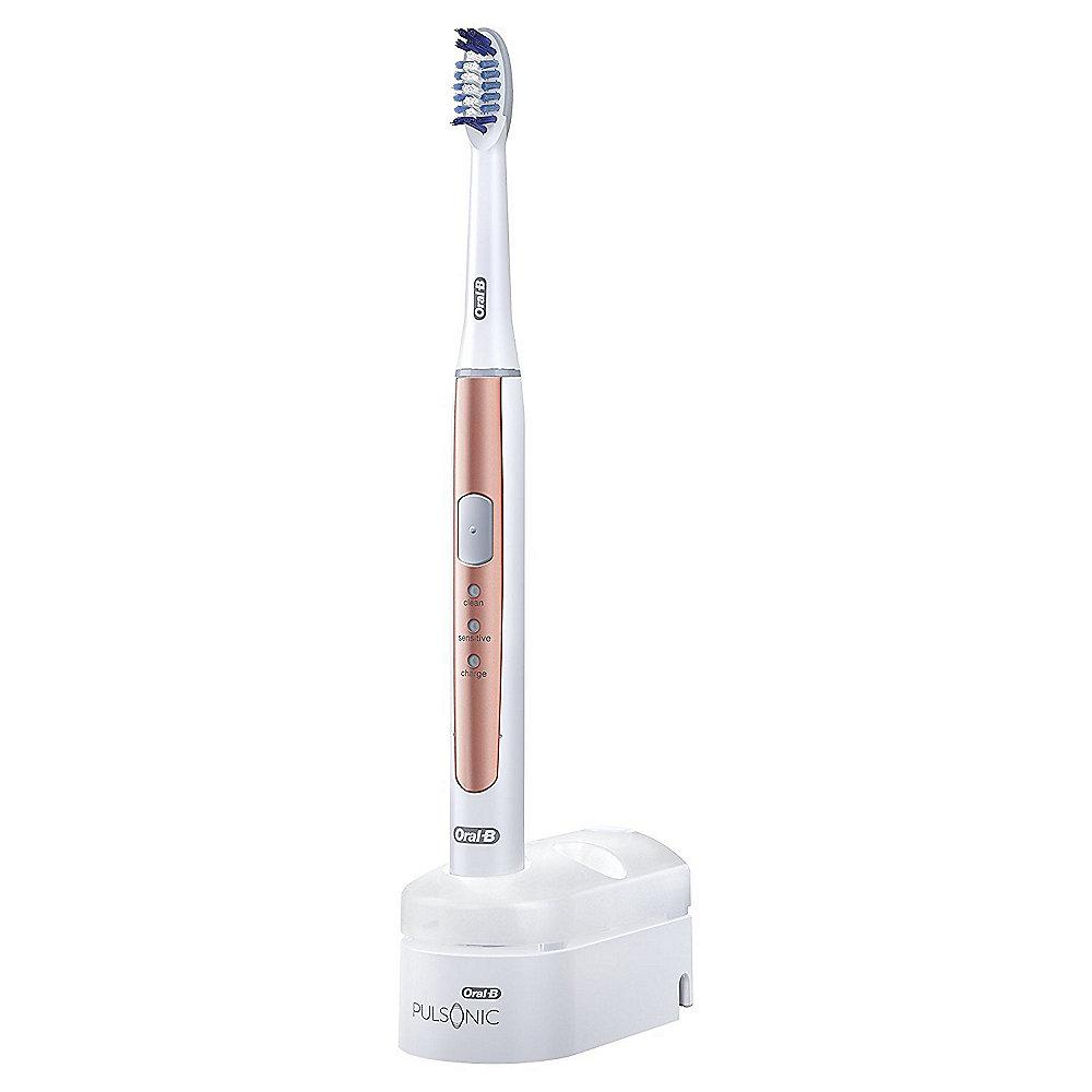 Oral-B Pulsonic Slim Schallzahnbürste weiß/rose gold