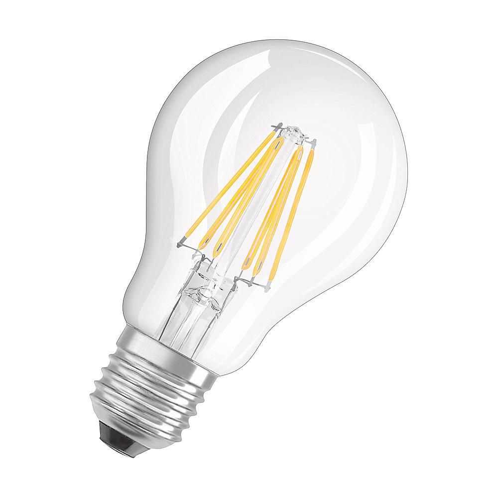 Osram LED Filament Classic A60 Birne 4W (40W) klar E27 warmweiß 3er-Pack