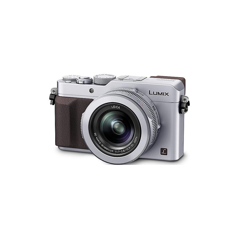 Panasonic Lumix DMC-LX100 Digitalkamera silber
