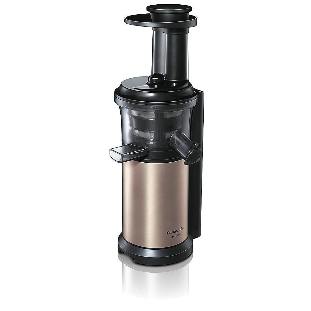 Panasonic MJ-L500NXE Entsafter Slow Juicer Edelst./Champagner