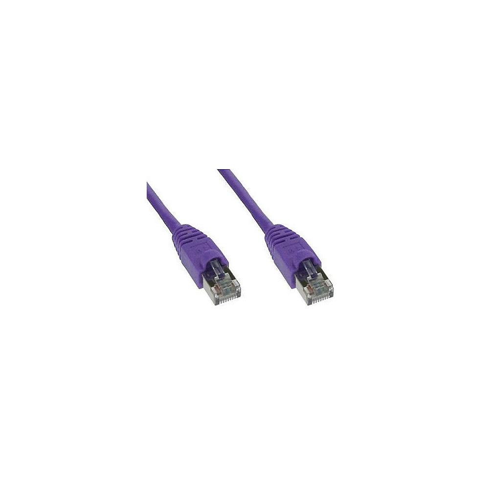 Patch Netzwerkkabel RJ45 CAT6 250MHz 1m violett