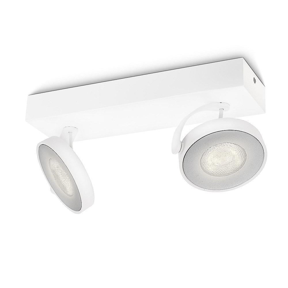 Philips myLiving Clockwork LED-Wand-/Deckenspot weiß