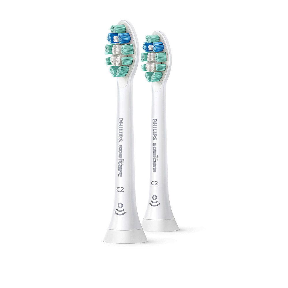 Philips Sonicare HX9022/10 C2 Optimal Plaque Defence Bürstenköpfe (2er Pack)