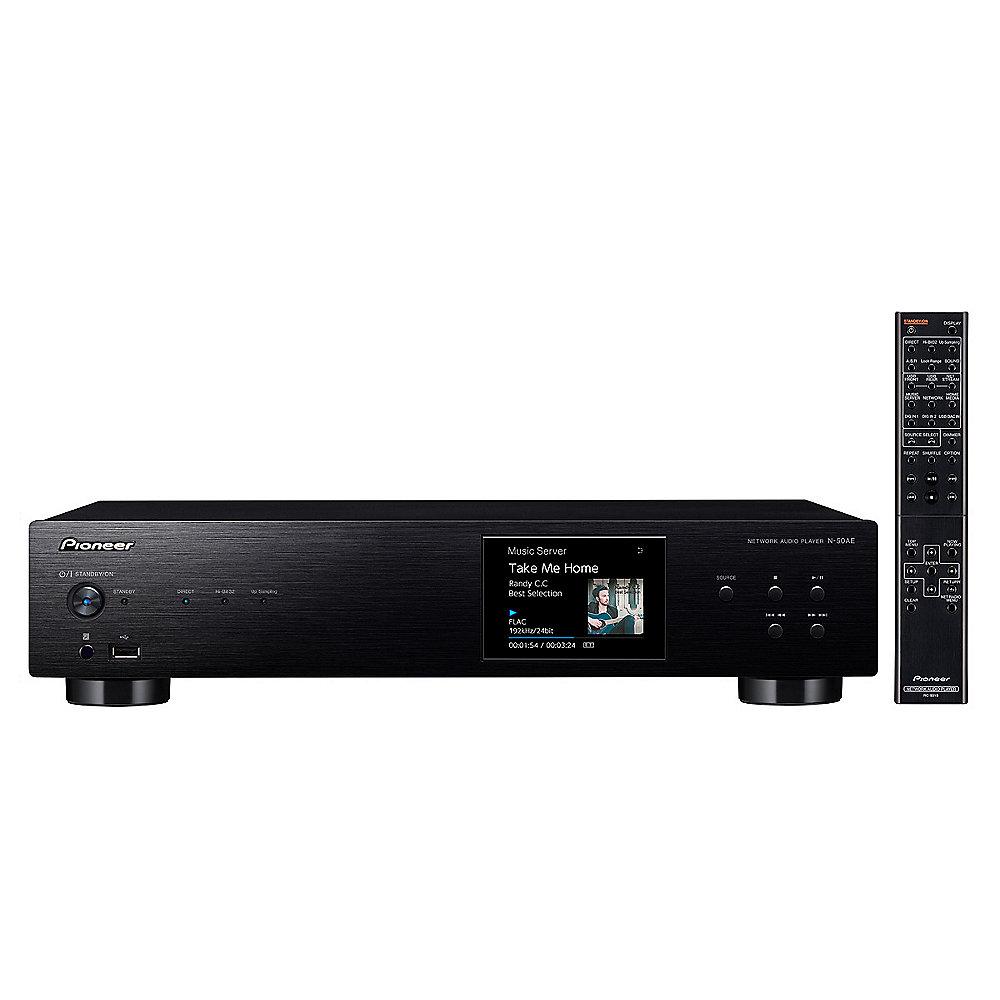 Pioneer N-50AE Pure Audio Netzwerk-Player HiRes SPDIF Multiroom schwarz