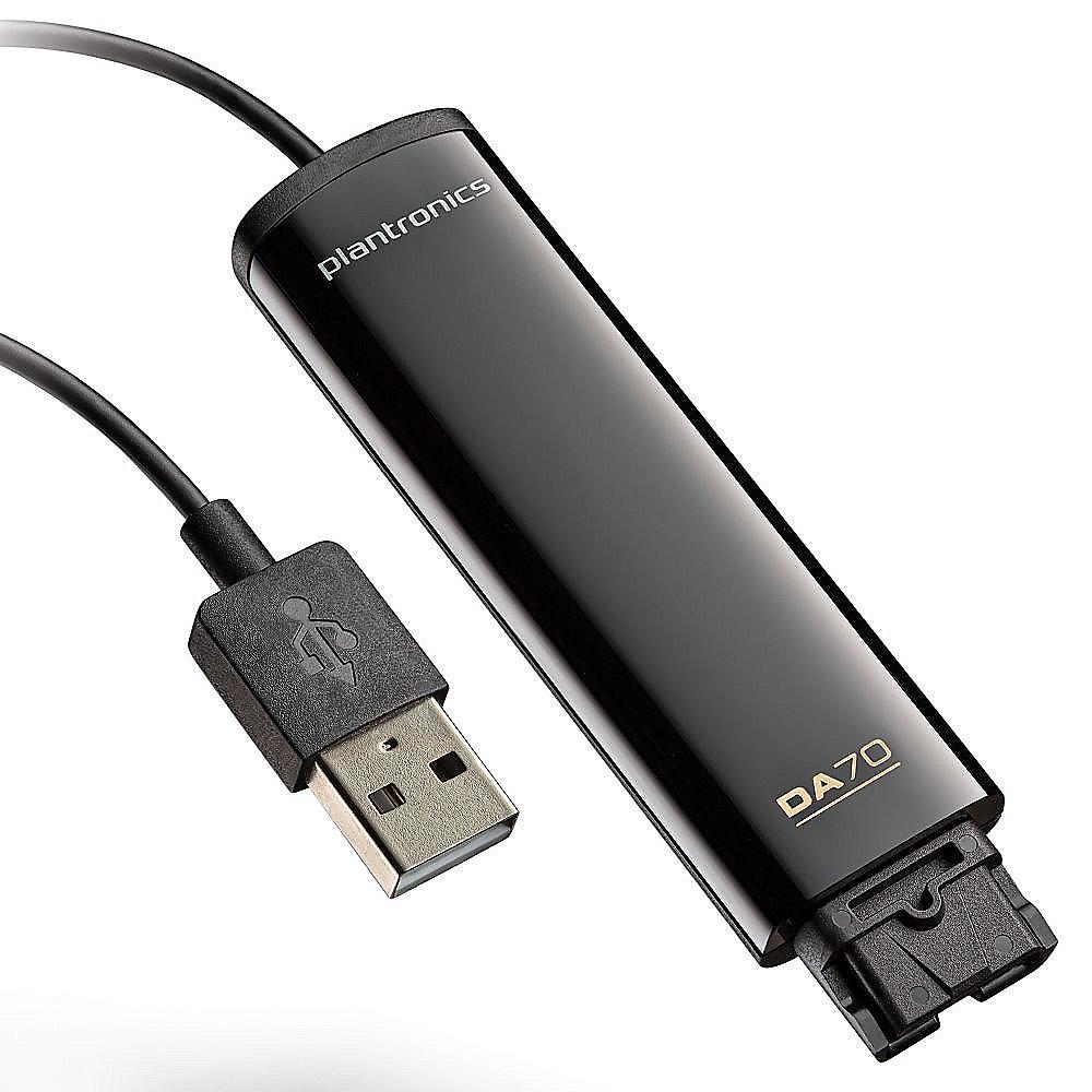 Plantronics DA70 E und A Audioprozessor Wideband QD/ USB