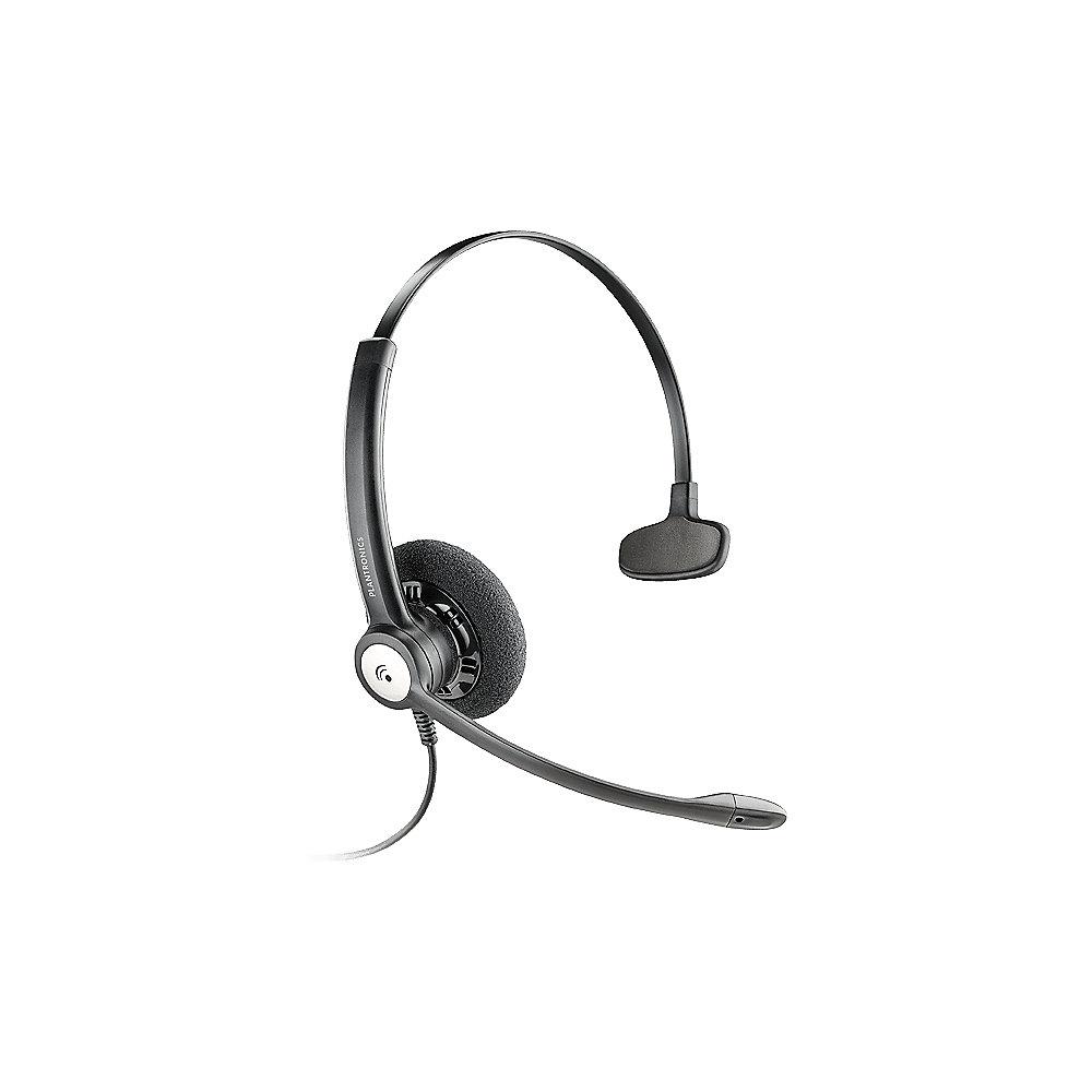 Plantronics Entera HW111N/A Monaurales Noise Cancelling Headset Kopfbügelmodell, Plantronics, Entera, HW111N/A, Monaurales, Noise, Cancelling, Headset, Kopfbügelmodell