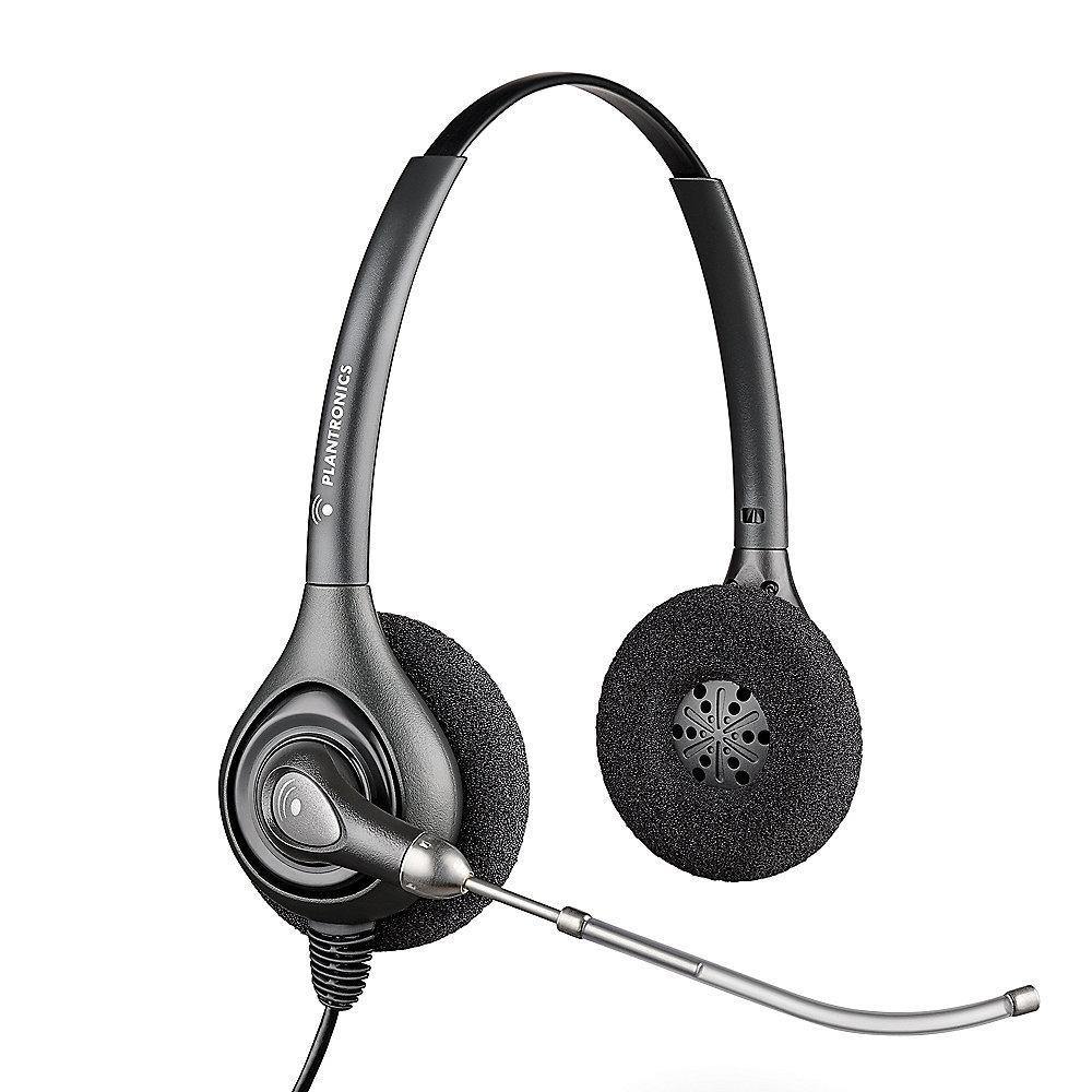 Plantronics HW261H Binaurales Kopfbügel Headset für Hörgerätenutzer Voice Tube