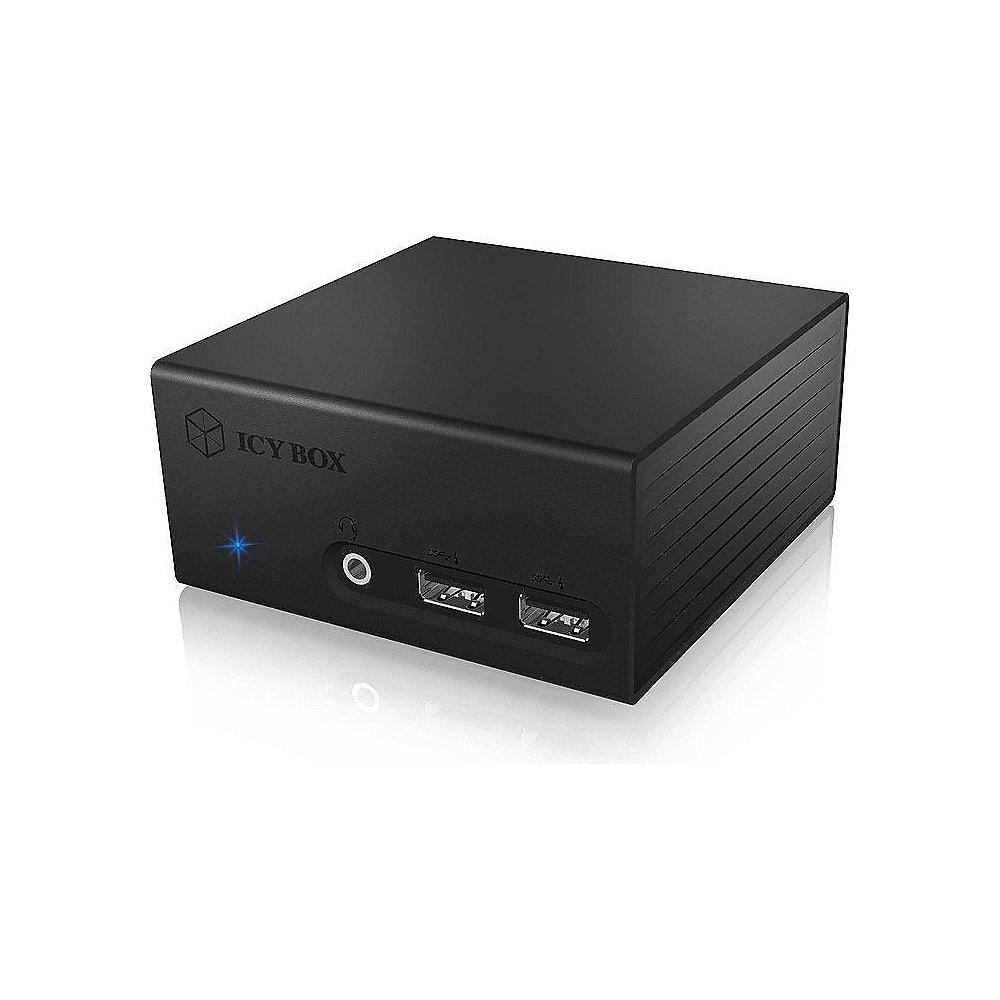 RaidSonic Icy Box IB-DK2401 4K & Multi DockingStation für Notebook und PCs