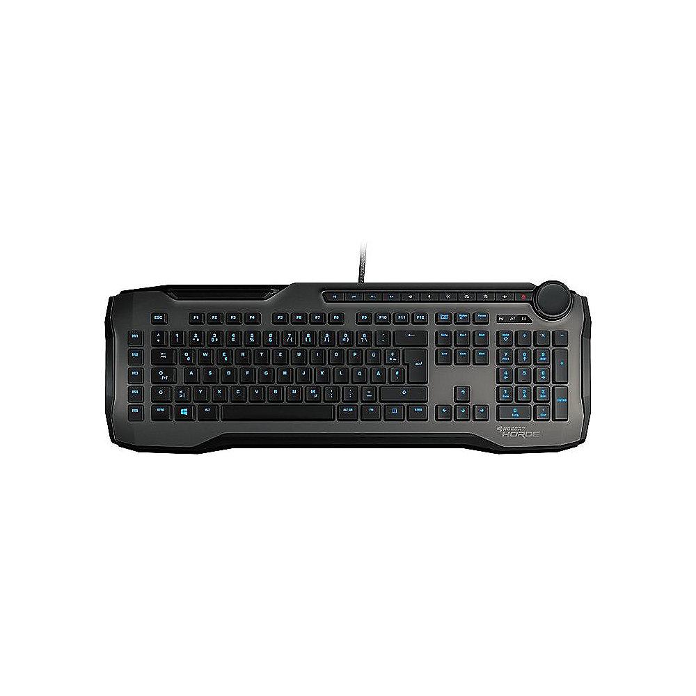 ROCCAT Horde Gaming Tastatur DE membranical grau ROC-12-300-GY