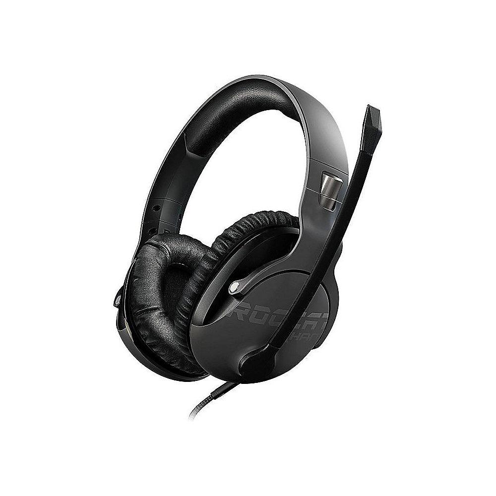 ROCCAT Khan Pro Stereo Gaming Headset Hi-Res zertifiziert grau ROC-14-620