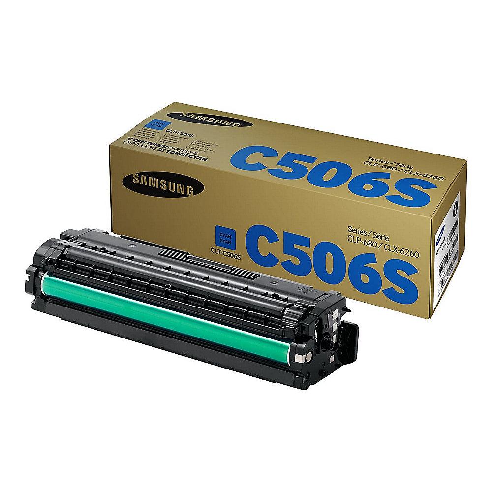 Samsung CLT-C506S Original Toner Cyan für ca. 1.500 Seiten