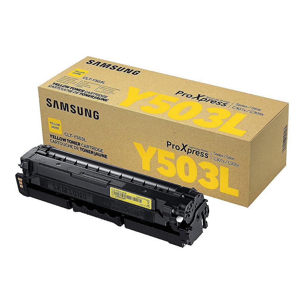 Samsung CLT-Y503L Original Toner Gelb für ca. 5.000 Seiten