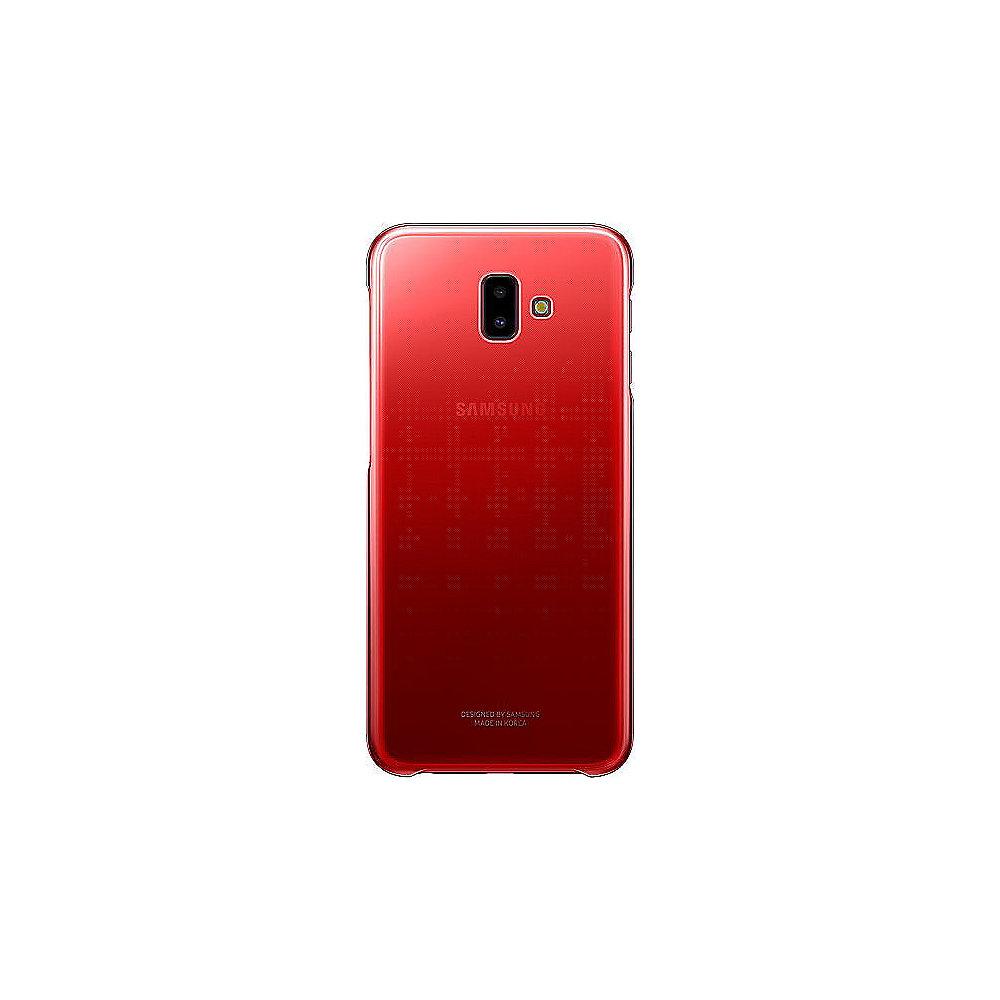 Samsung EF-AJ610 Gradation Cover für Galaxy J6  rot