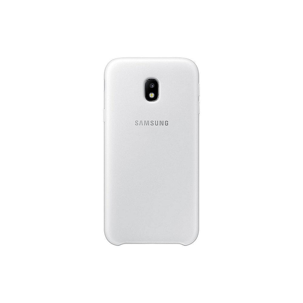 Samsung EF-PJ330 Dual Layer Cover für Galaxy J3 (2017) weiß