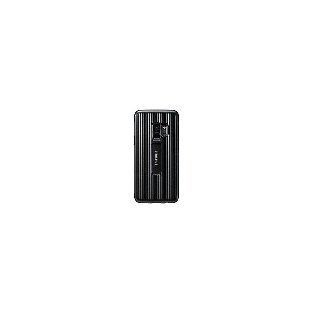 Samsung EF-RG960 Protective Standing Cover für Galaxy S9 schwarz