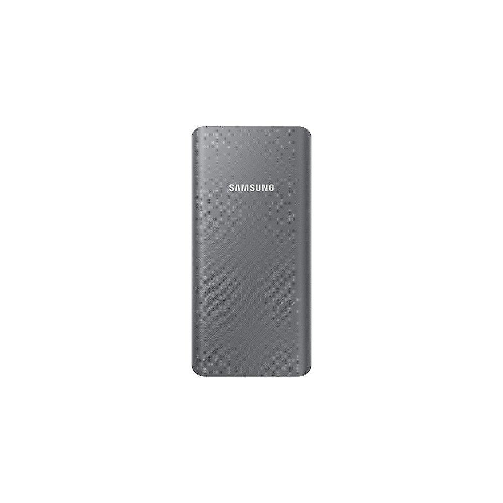 Samsung Powerbank 5.000 mAh, Micro-USB Anschluss, grau
