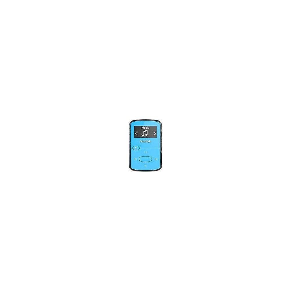 SanDisk Clip JAM MP3 Player 8GB blau, SanDisk, Clip, JAM, MP3, Player, 8GB, blau