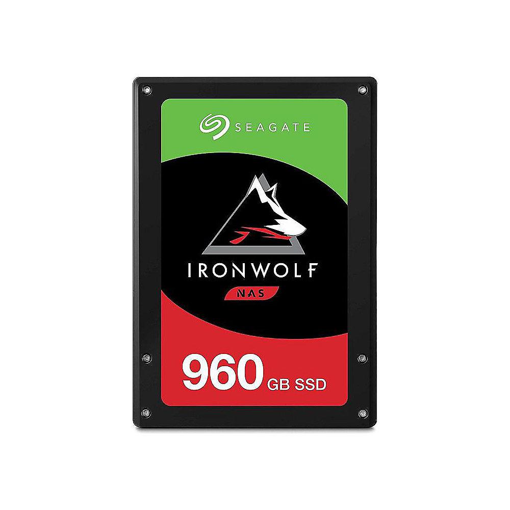 Seagate IronWolf 110 SSD 2,5" 960GB SATA 6GB/s   2 Jahre Seagate Rescue