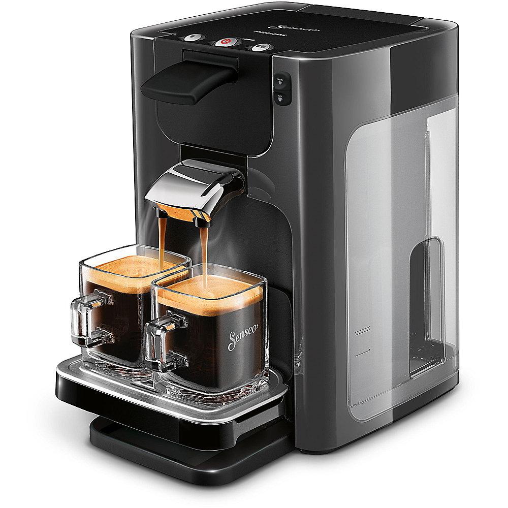 Senseo Quadrante HD7868/20 Padmaschine mit Kaffee-Boost dunkelgrau