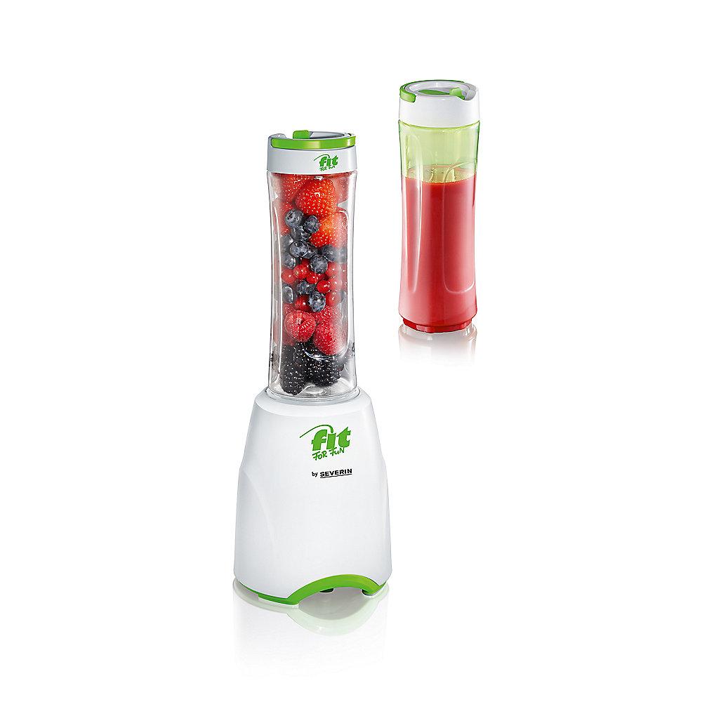 Severin SM 3735 Smoothie Mix&Go Mixer mit Trinkbehälter