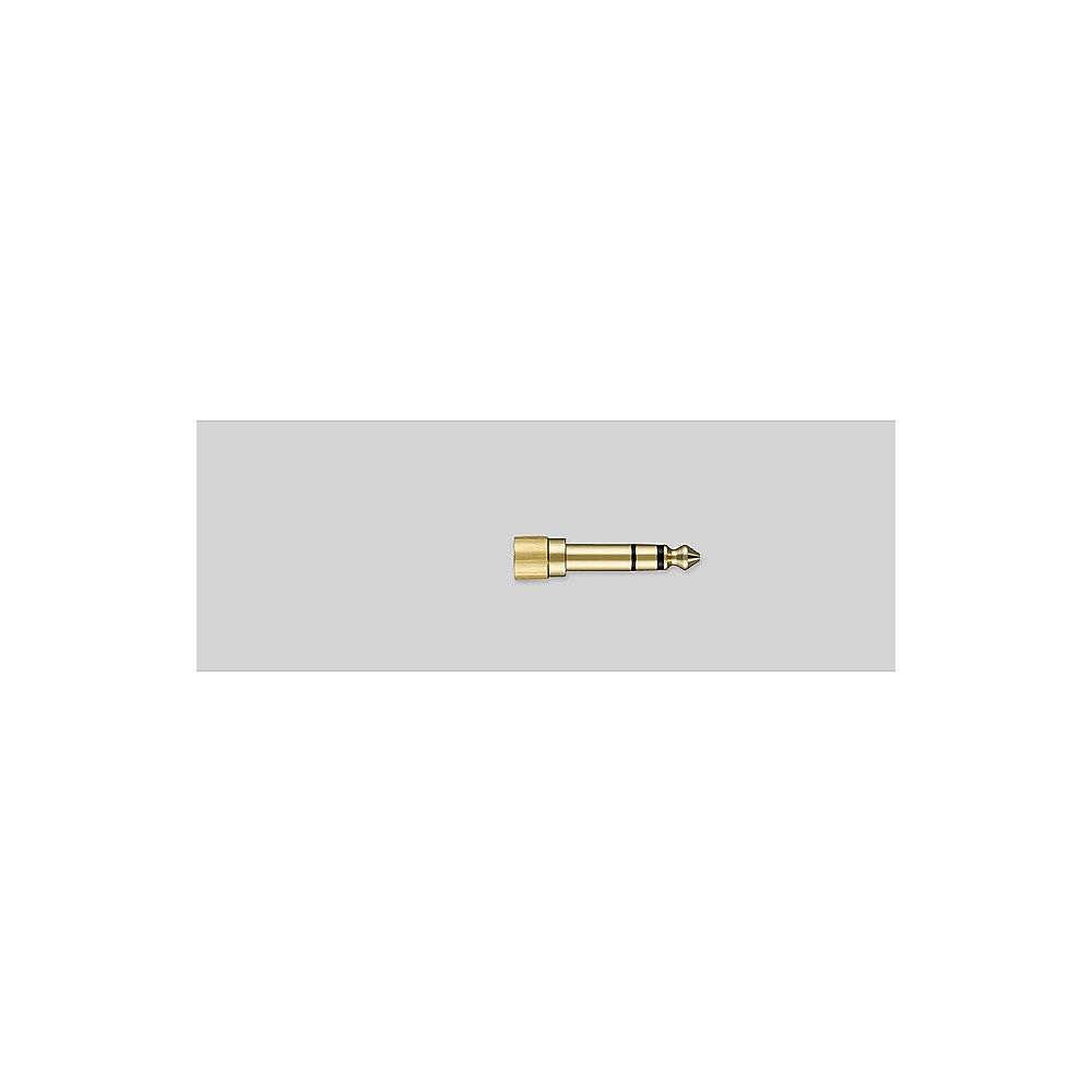 Shure HPAQA1 Schraubadapter 6,3mm vergoldet, Shure, HPAQA1, Schraubadapter, 6,3mm, vergoldet