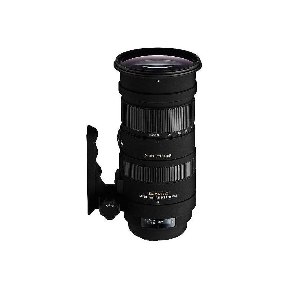 Sigma 50-500mm f/4.5-6.3 DG OS HSM Tele Zoom Objektiv für Canon