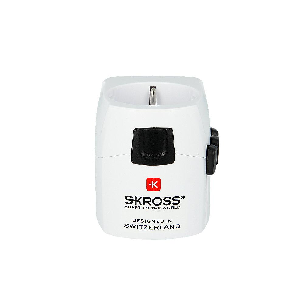 SKROSS World Adapter Pro Light 3-polig (6.3A) Reiseadapter