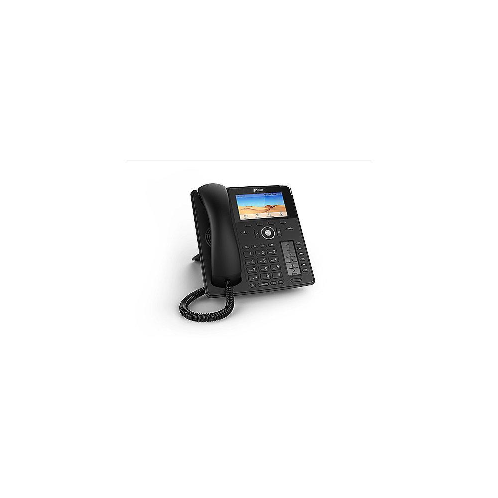 Snom D785 VoIP-Telefon Bluetooth-Schnittstelle schwarz, Snom, D785, VoIP-Telefon, Bluetooth-Schnittstelle, schwarz