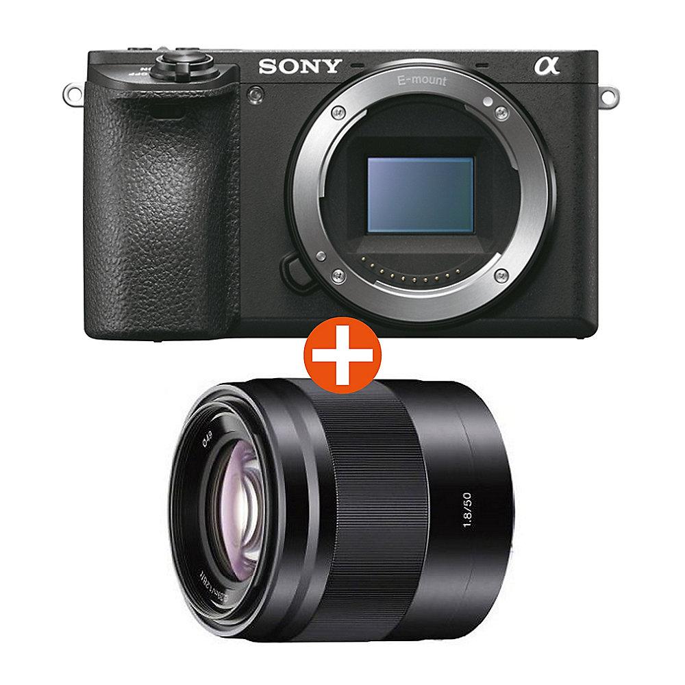 Sony Alpha 6500 Kit 50mm f/1.8 OSS Systemkamera (SEL-50F18)