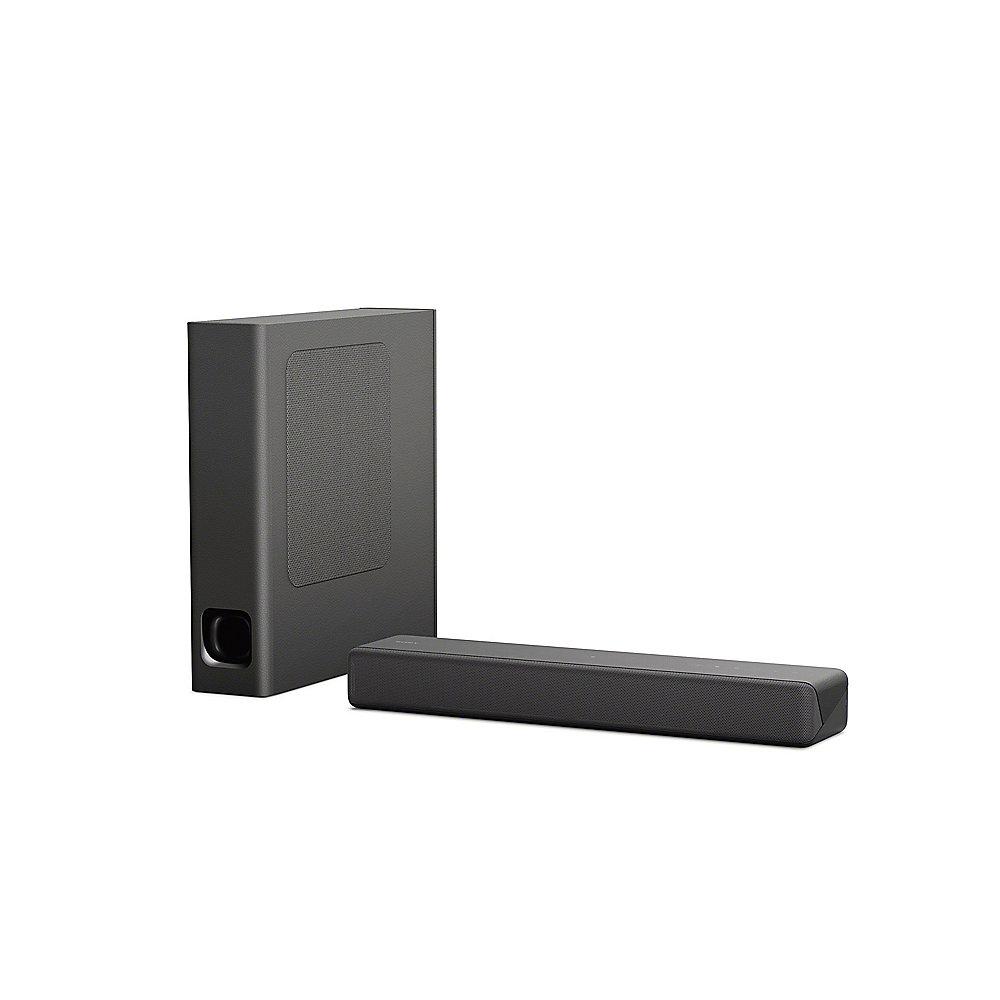 Sony HT-MT500 2.1-Kanal-Soundbar mit Bluetooth WLAN NFC kabellosem Sub schwarz