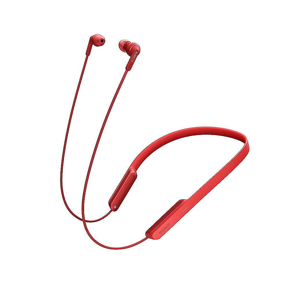 Sony MDR-XB70BT In Ear Kopfhörer kabellos Bluetooth Extra Bass rot
