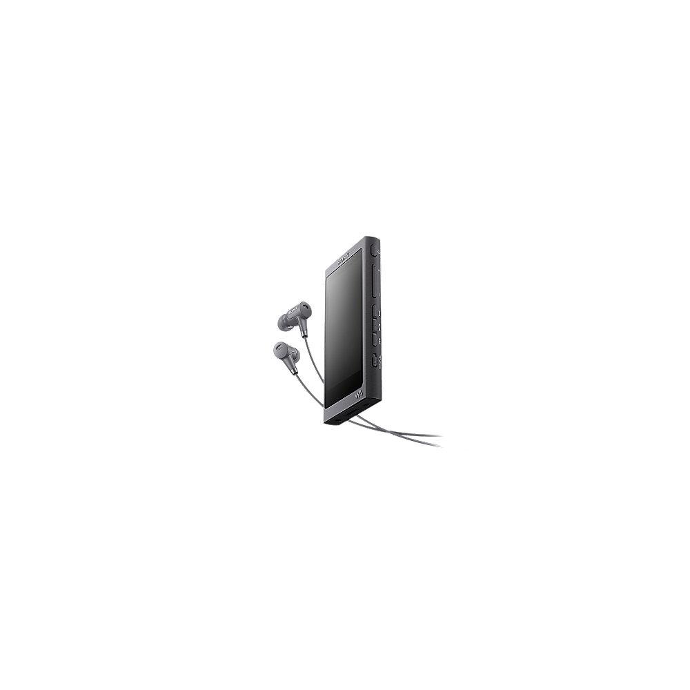 SONY Walkman NW-A45HN 16GB Player Bluetooth Touch Hi-Res NFC Kopfhörer schwarz