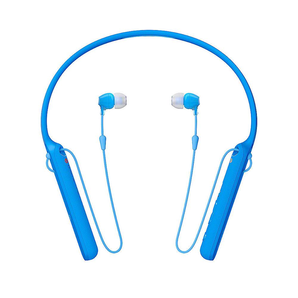 Sony WI-C400 Bluetooth In Ear Kopfhörer Neckband NFC Headset blau