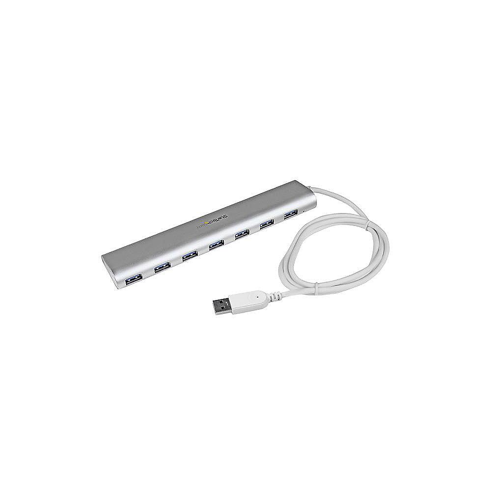 Startech USB 3.0 HUB 7-Port SuperSpeed silber/weiß, Startech, USB, 3.0, HUB, 7-Port, SuperSpeed, silber/weiß