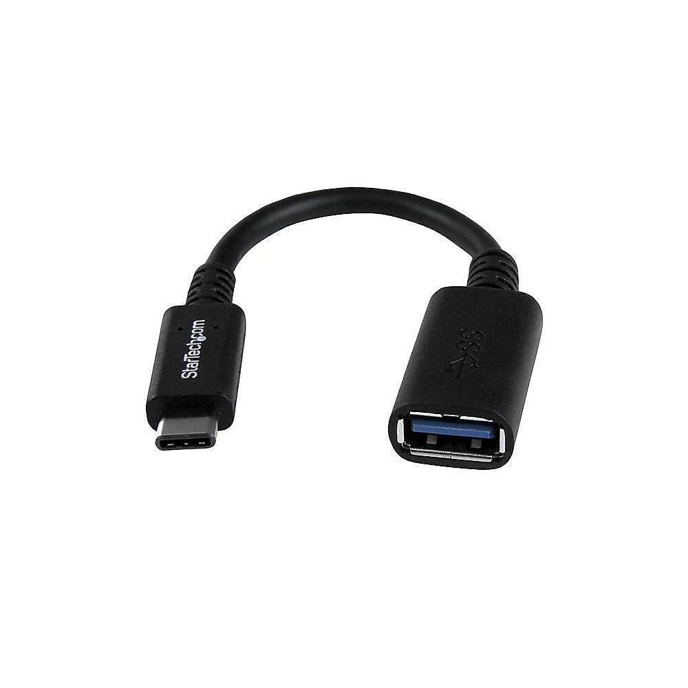 Startech USB 3.1 Adapter USB-C zu USB-A St./Bu. schwarz