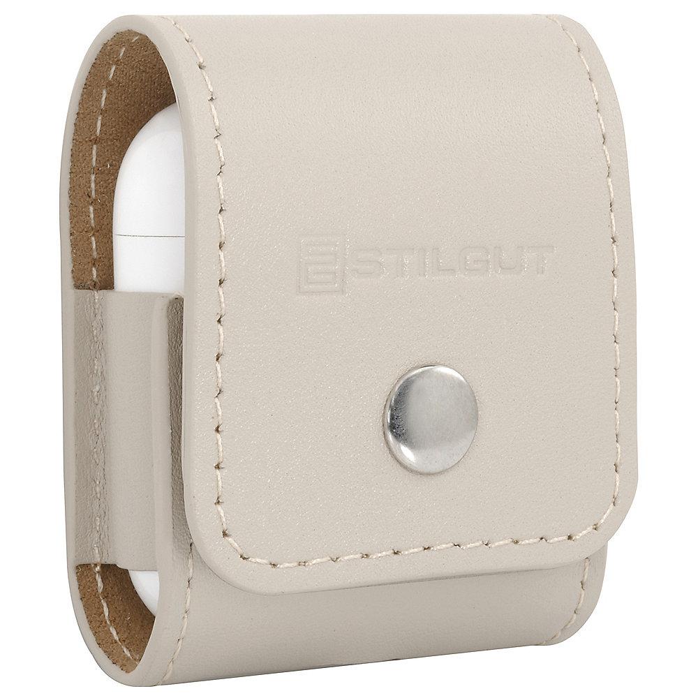 StilGut AirPod Case creme nappa