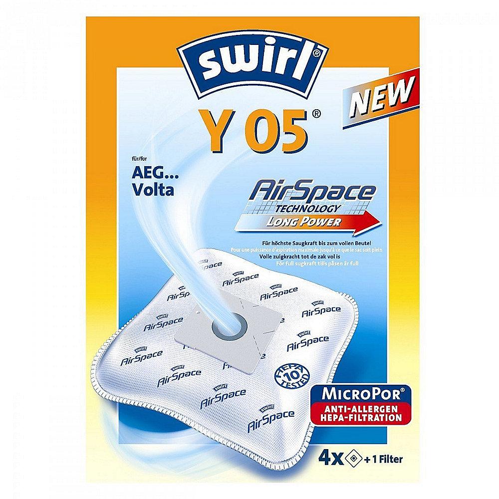 Swirl Y 05 MicroPor Plus AirSpace Staubsaugerbeutel (4er Pack)