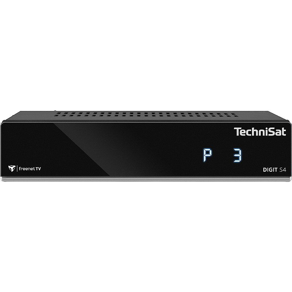 TechniSat DIGIT S4 freenet TV HD Satelliten-Receiver (HDMI, HDTV, USB 2.0)