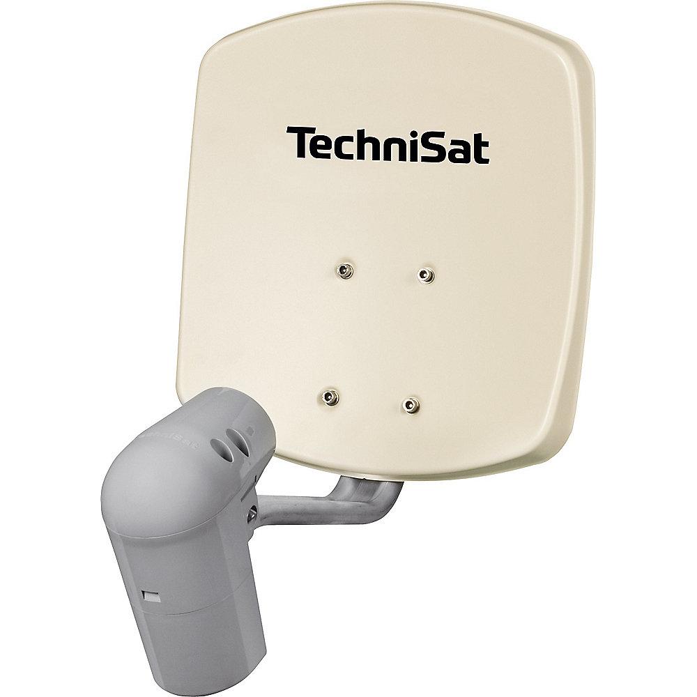 TechniSat SATMAN 33, UNYSAT-Twin-LNB, beige, DigitalSat-Antenne