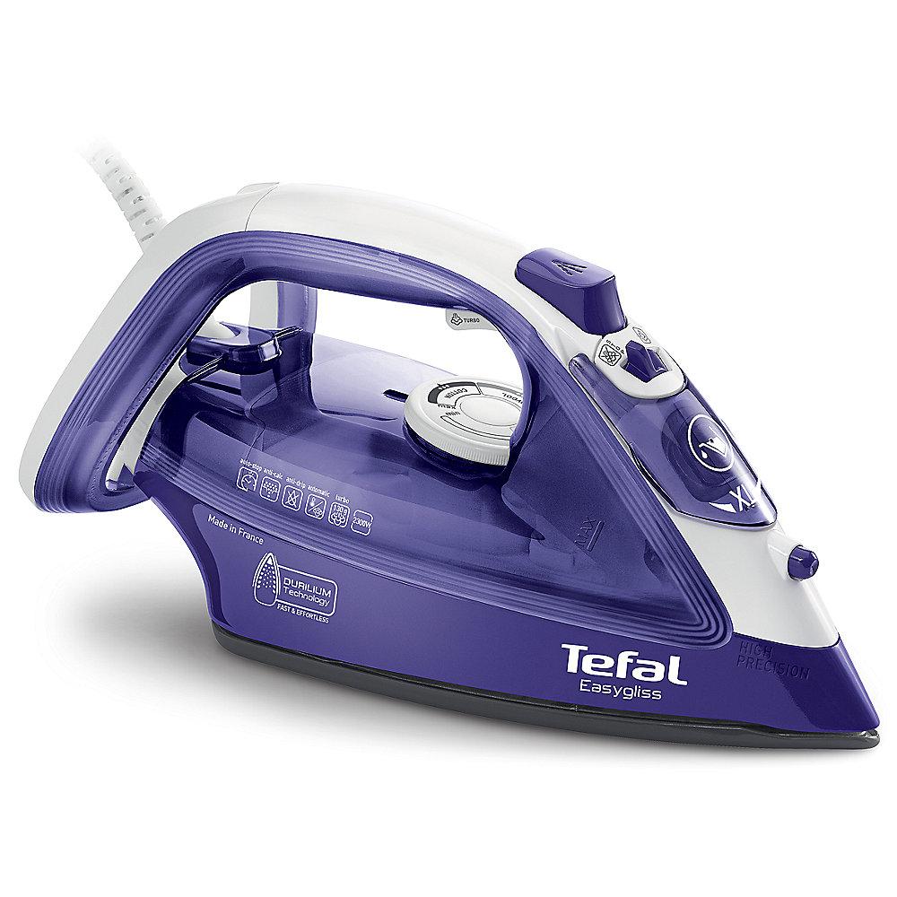 Tefal FV 3930 Easygliss Auto Off Dampfbügeleisen 2.300 W lila, Tefal, FV, 3930, Easygliss, Auto, Off, Dampfbügeleisen, 2.300, W, lila