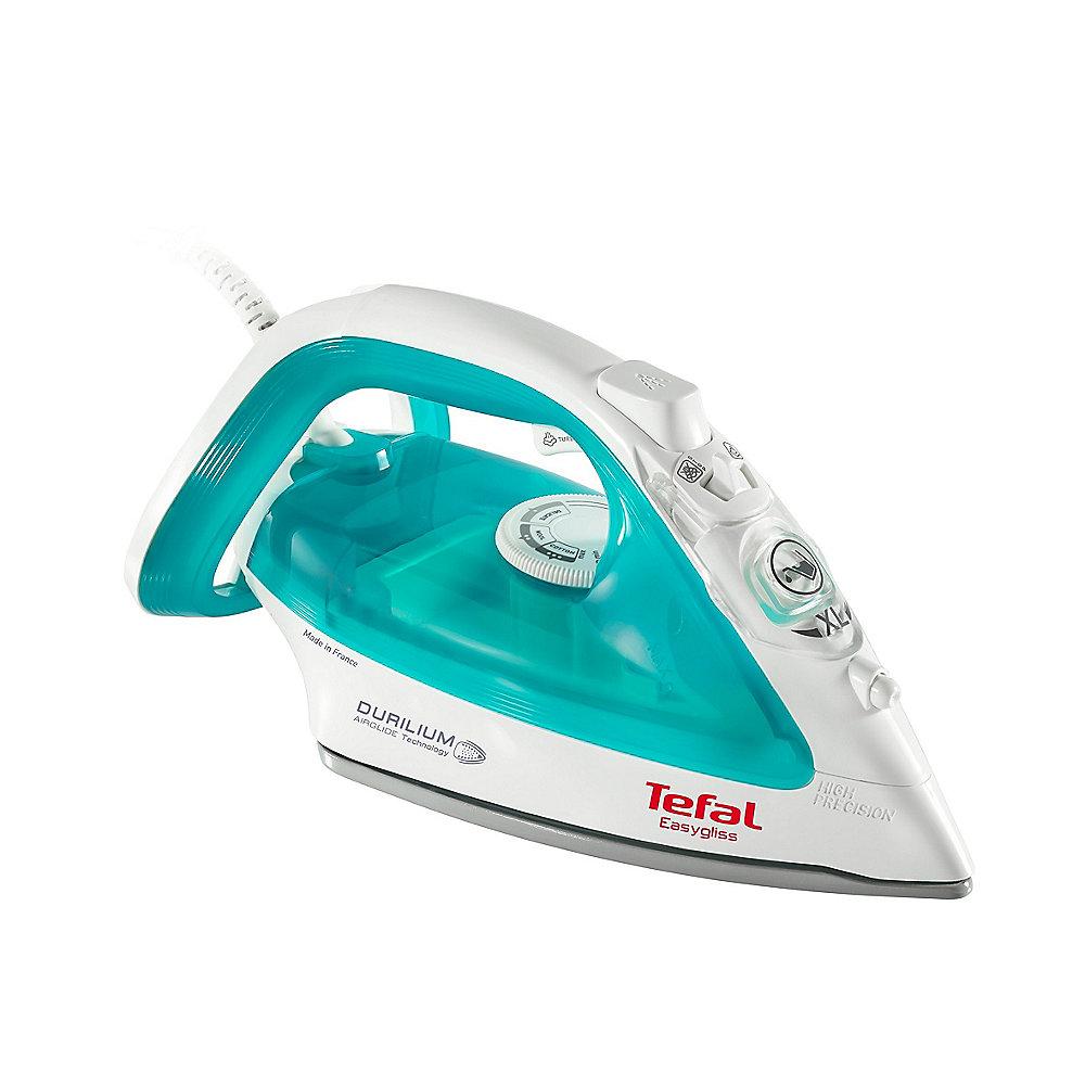 Tefal FV3951 Easygliss Dampfbügeleisen weiss/türkis