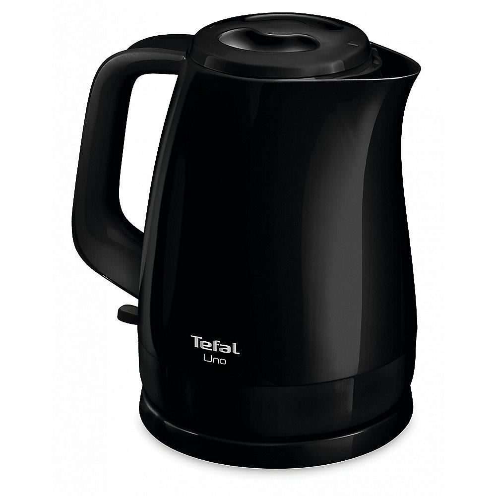 Tefal KO1508 Uno Wasserkocher 1,5l, 2.400W, schwarz