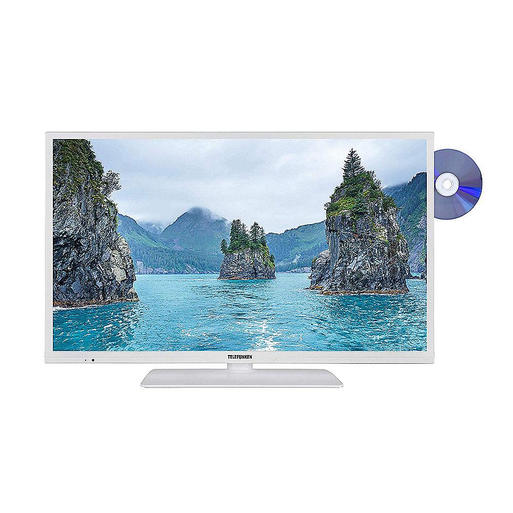 Telefunken XF32E519D-W 81cm 32" Smart-Fernseher mit DVD-Player weiß