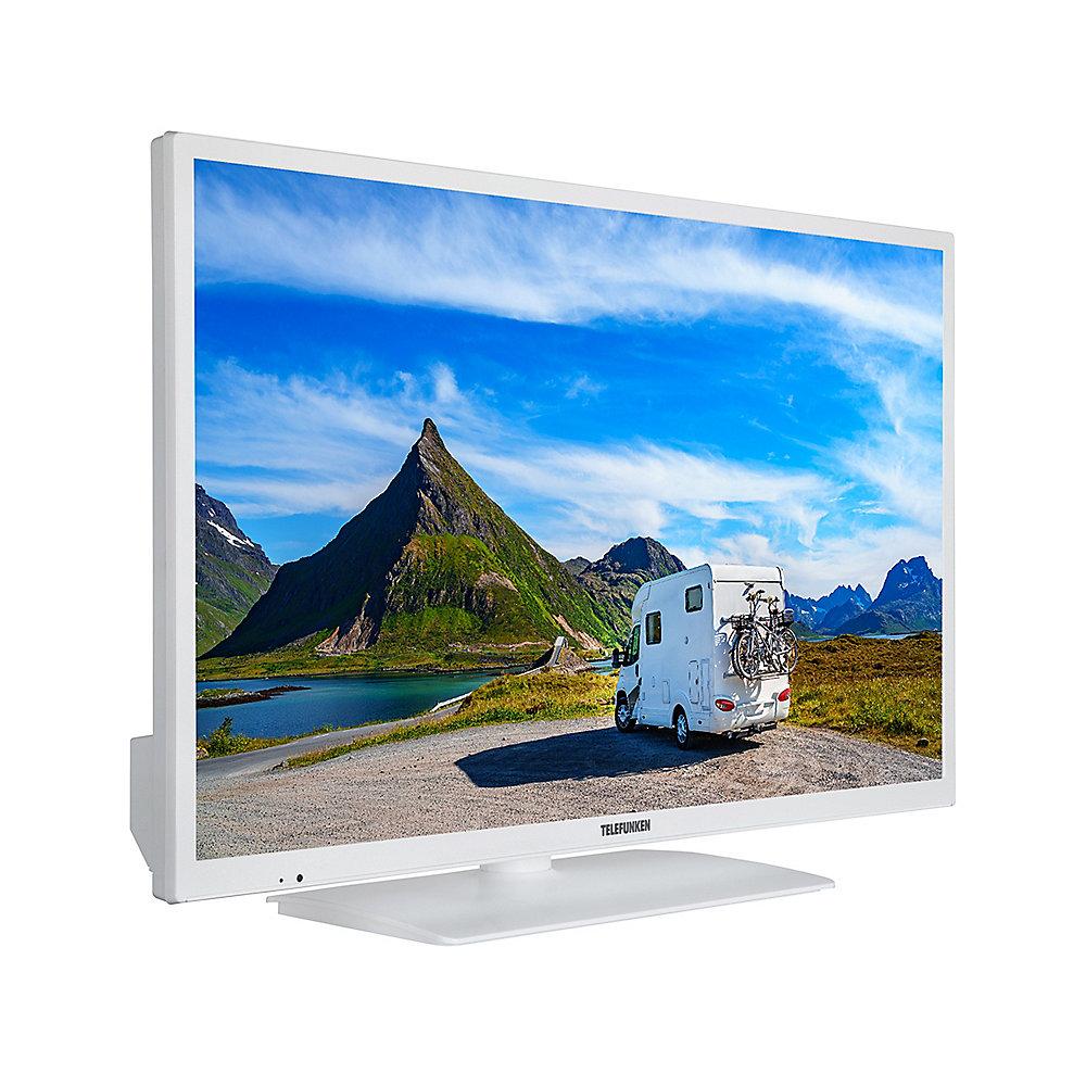 Telefunken XH24E401V-W 61cm 24" Smart Fernseher 12V weiß