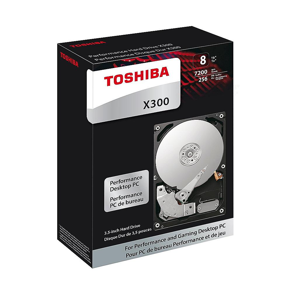Toshiba X300 HDWF180EZSTA 8TB 128MB 7.200rpm SATA600