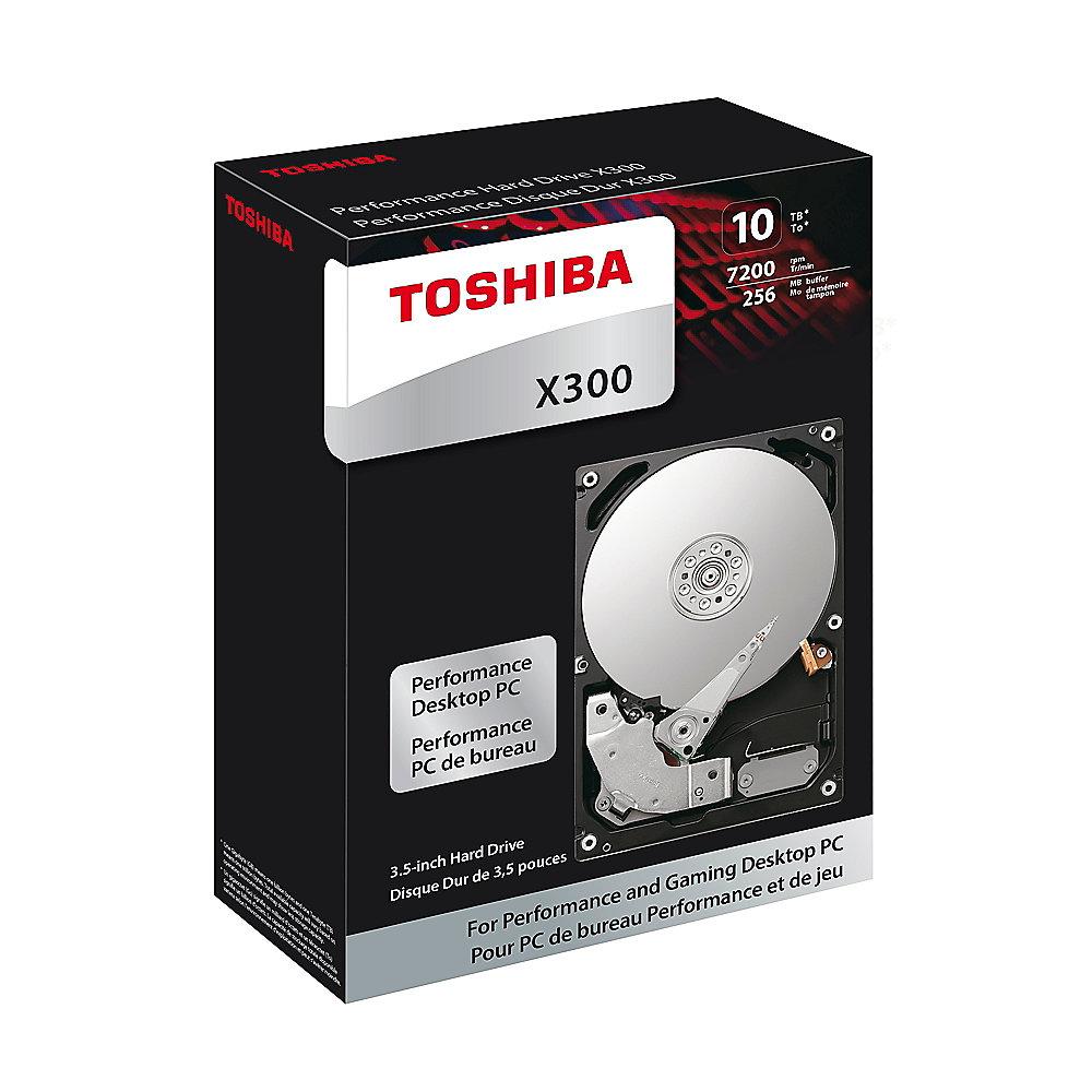 Toshiba X300 HDWR11AEZSTA 10TB 256MB 7.200rpm SATA600