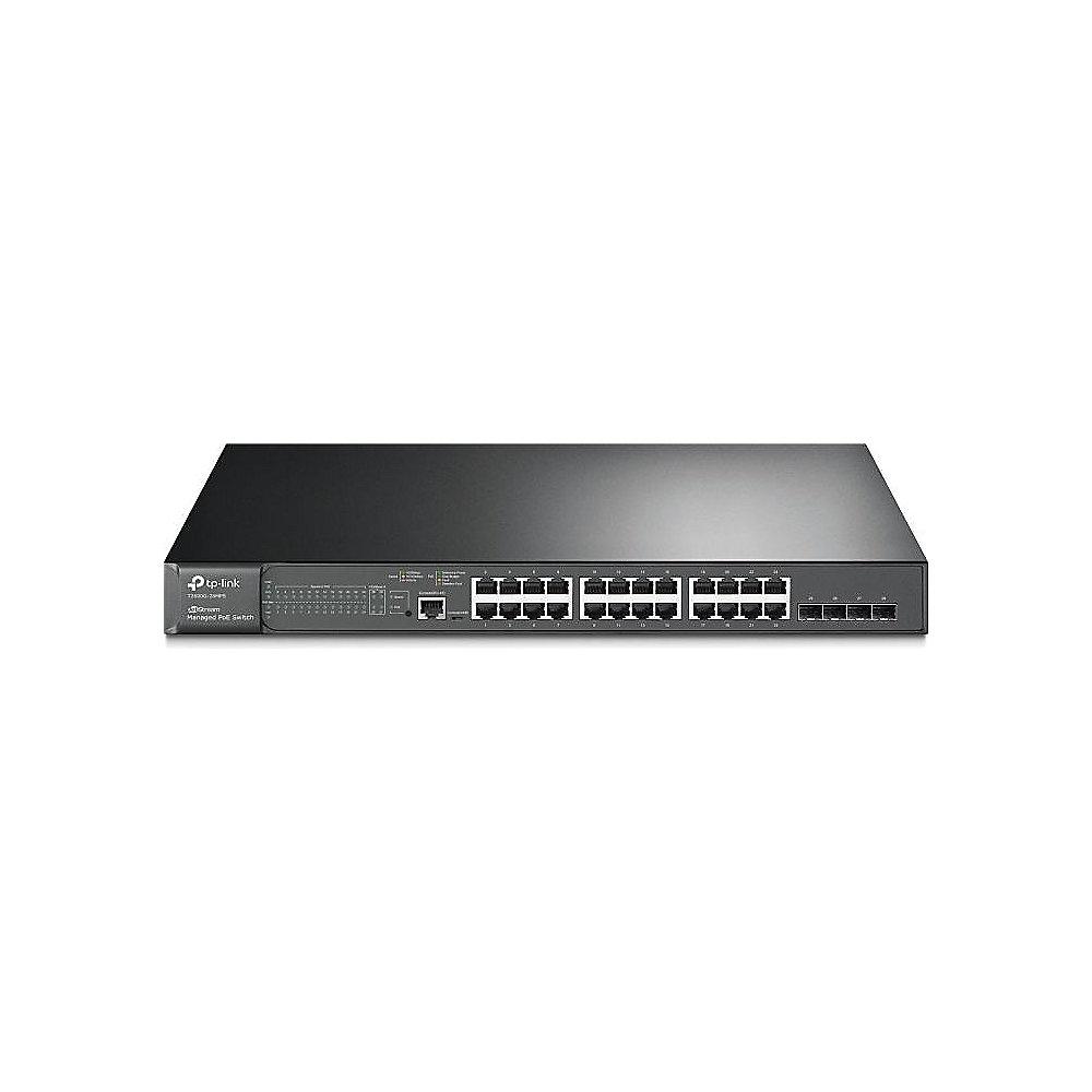 TP-LINK JetStream T2600G-28MPS 24x Port 10/100Mbps  4x SFP Managed Switch