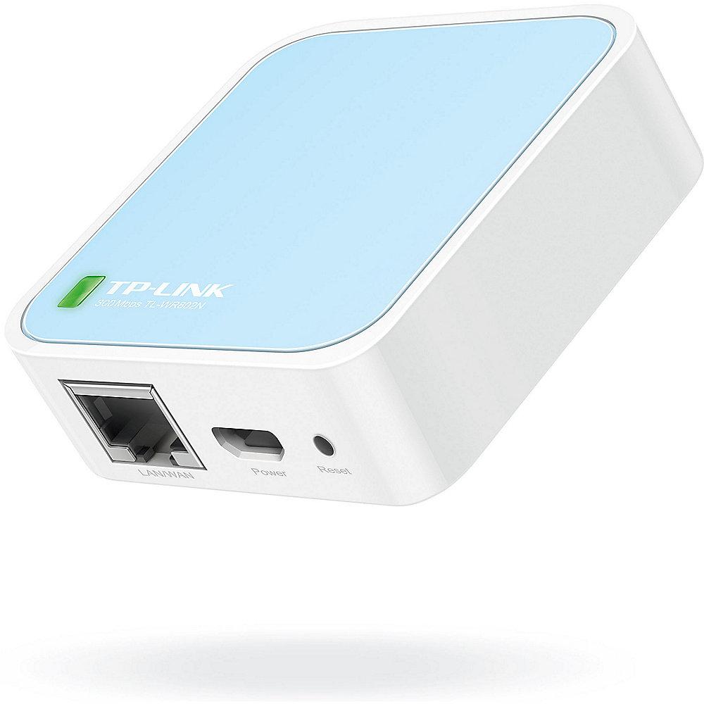 TP-LINK N300 TL-WR802N 300MBit WLAN-n Tragbarer Router